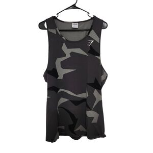 Men's Gymshark Camouflage Tank